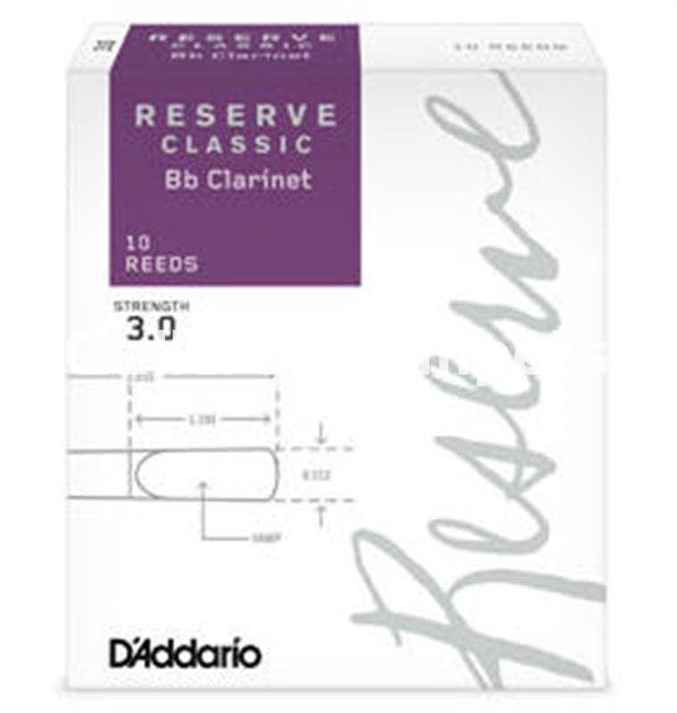 D'Addario Reserve Classic Cañas Clarinete - Imagen 1