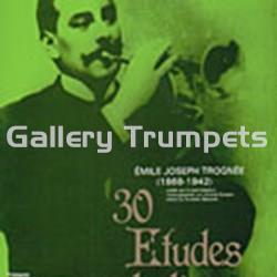 Emile Joseph TROGNÉE - 30 Etudes mélodiques - Imagen 1