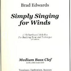 Simply Singing for Winds - Brad Edwards - Imagen 1