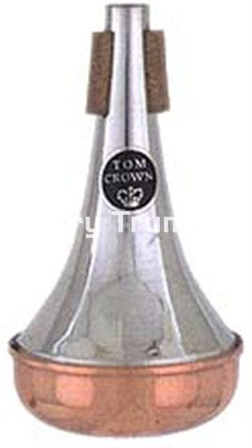 Tom Crown Sordina Straight Base Cobre Trombón - Imagen 1