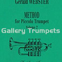 WEBSTER, Gerald - Method for Piccolo Trumpet Vol. 2 - Imagen 1